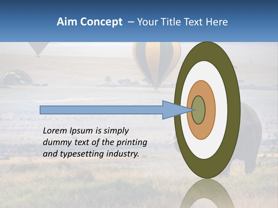 House Air Heat PowerPoint Template