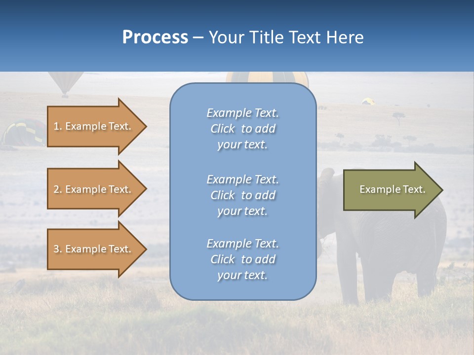 House Air Heat PowerPoint Template