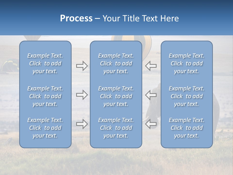 House Air Heat PowerPoint Template