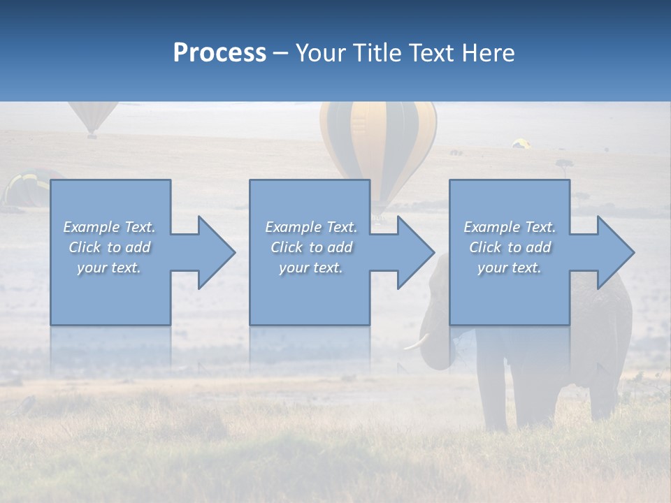 House Air Heat PowerPoint Template