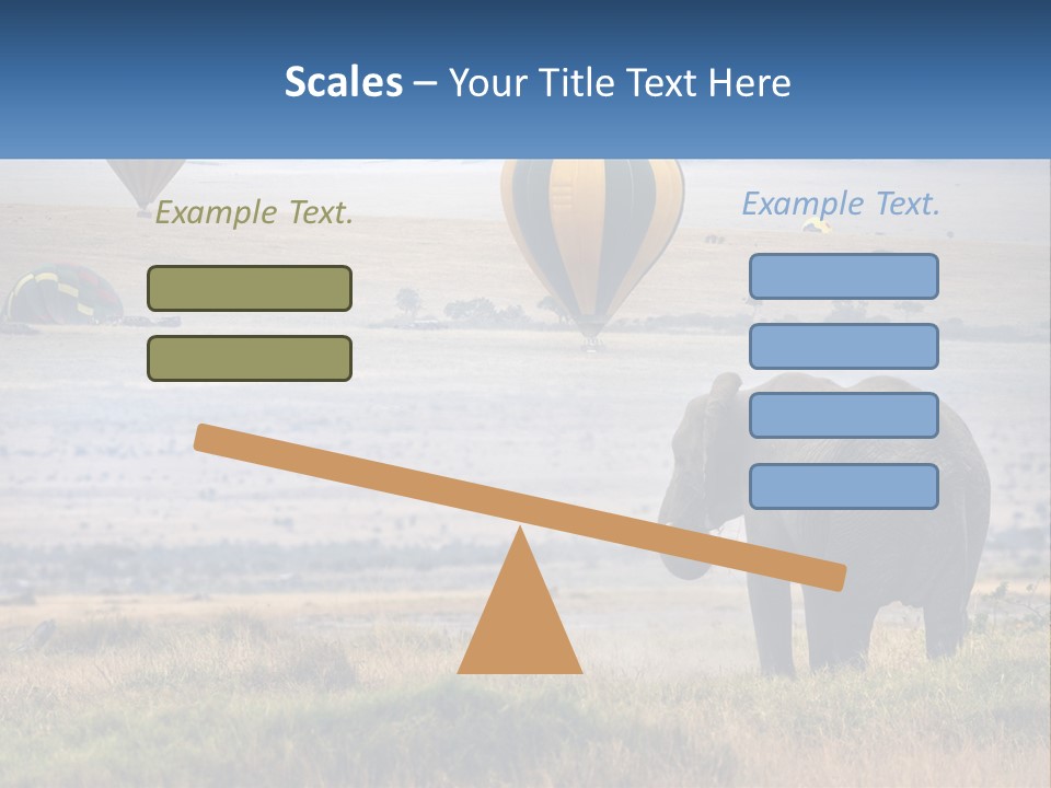 House Air Heat PowerPoint Template