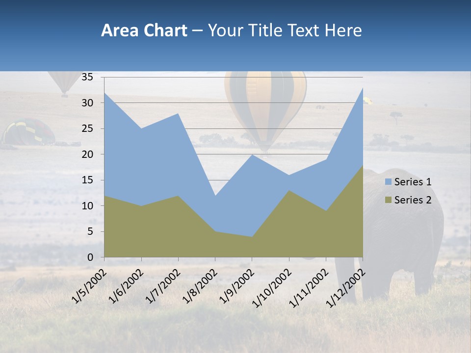 House Air Heat PowerPoint Template