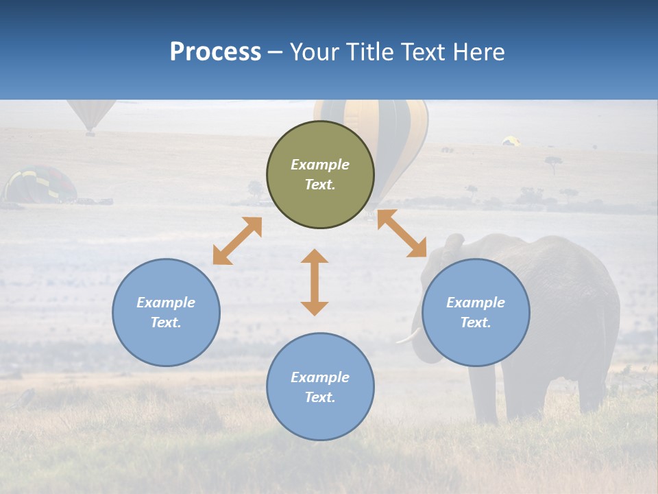 House Air Heat PowerPoint Template