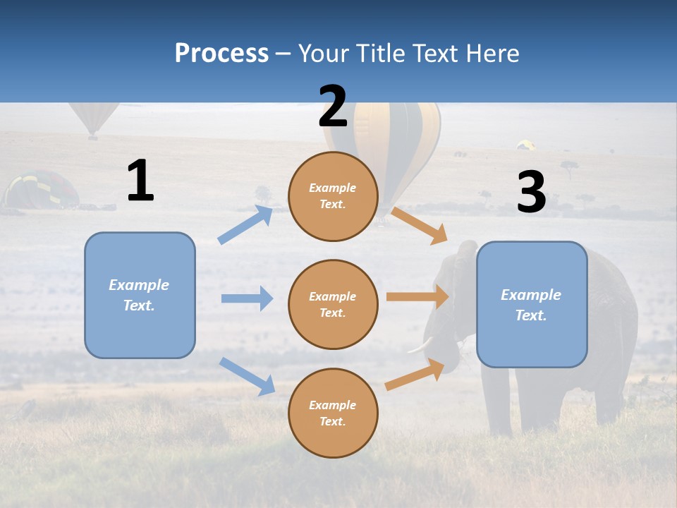House Air Heat PowerPoint Template
