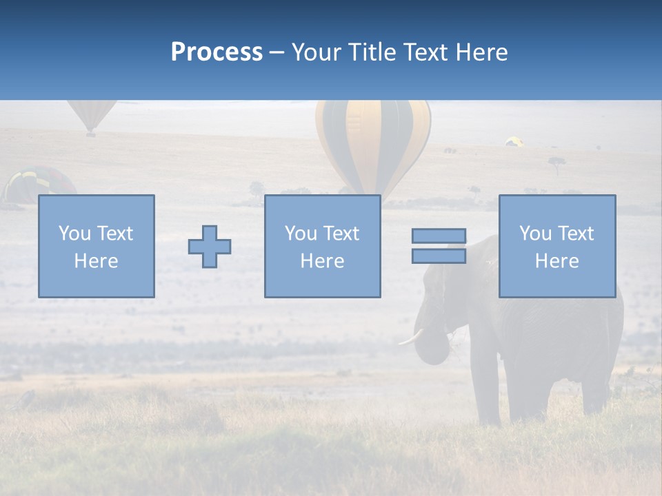 House Air Heat PowerPoint Template