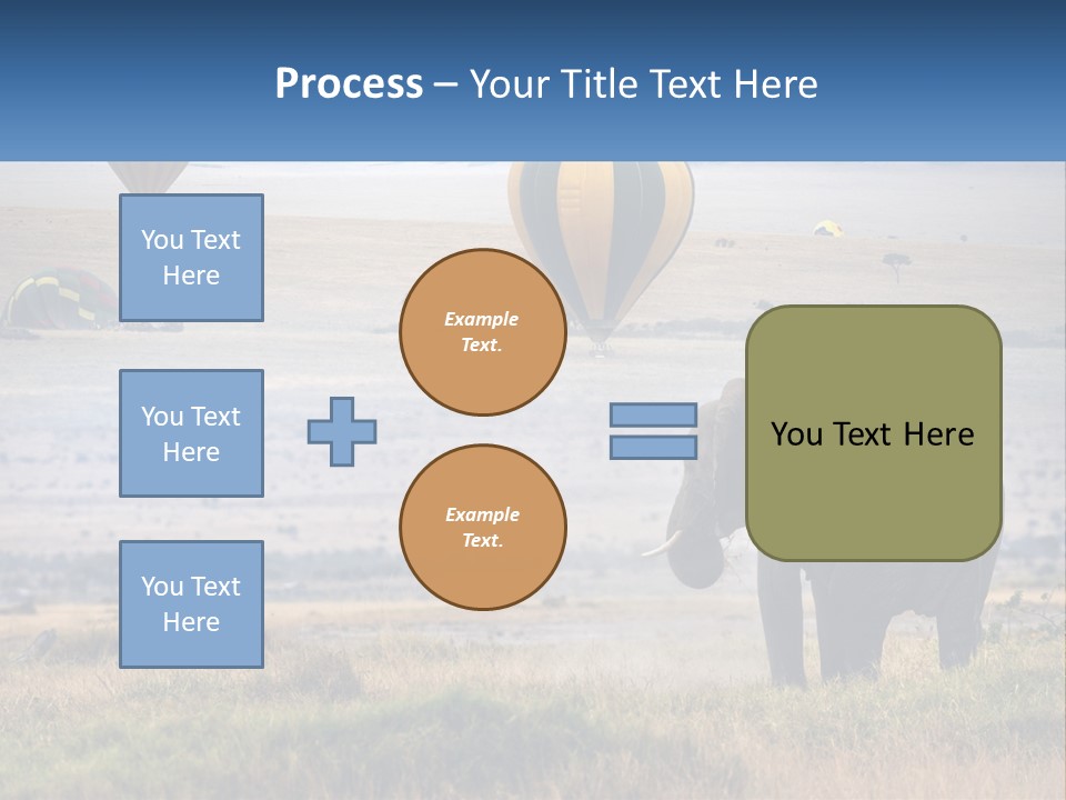 House Air Heat PowerPoint Template
