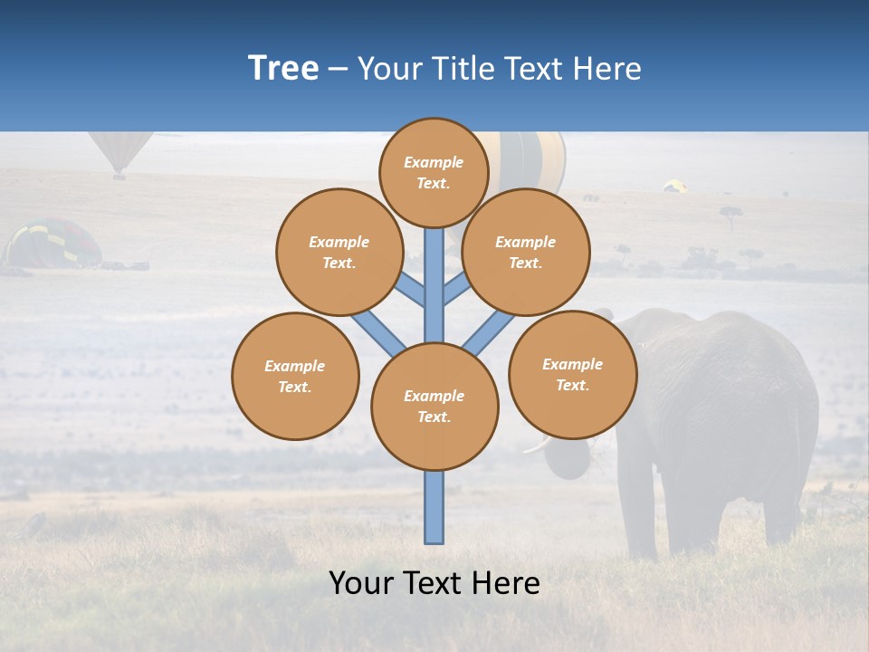 House Air Heat PowerPoint Template