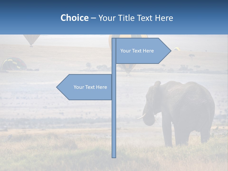 House Air Heat PowerPoint Template