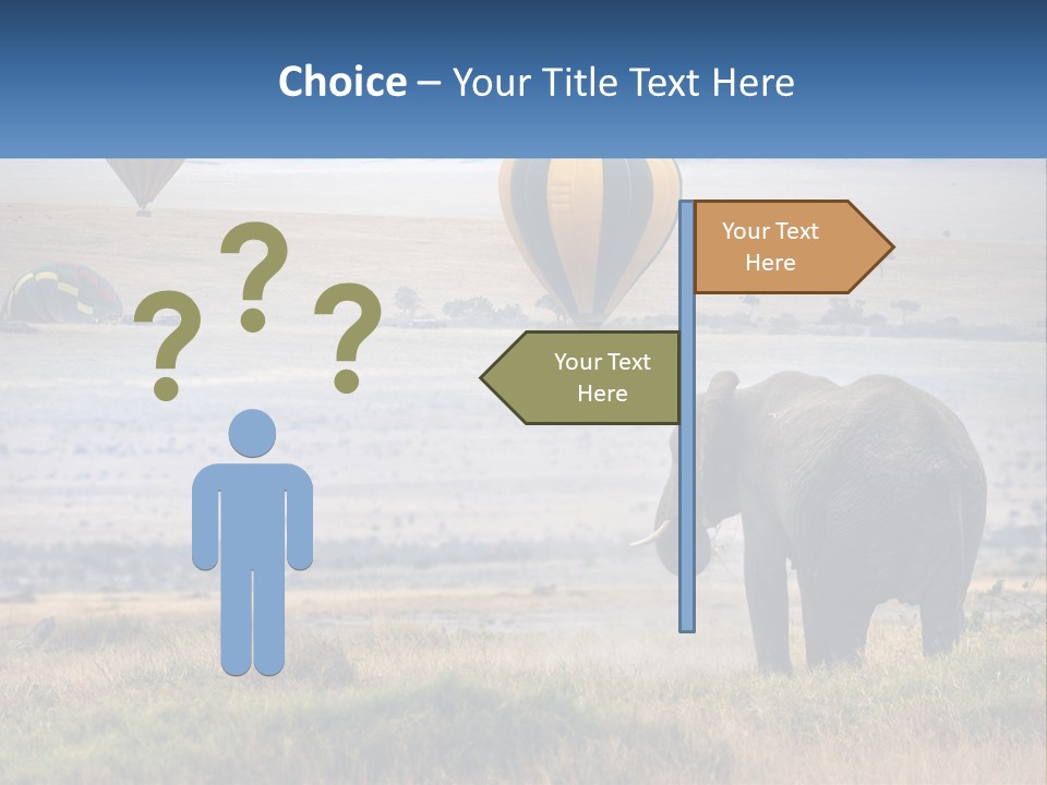 House Air Heat PowerPoint Template