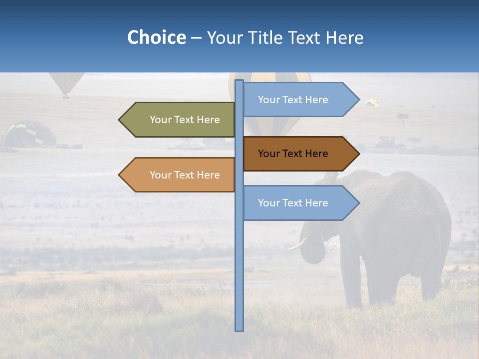 House Air Heat PowerPoint Template