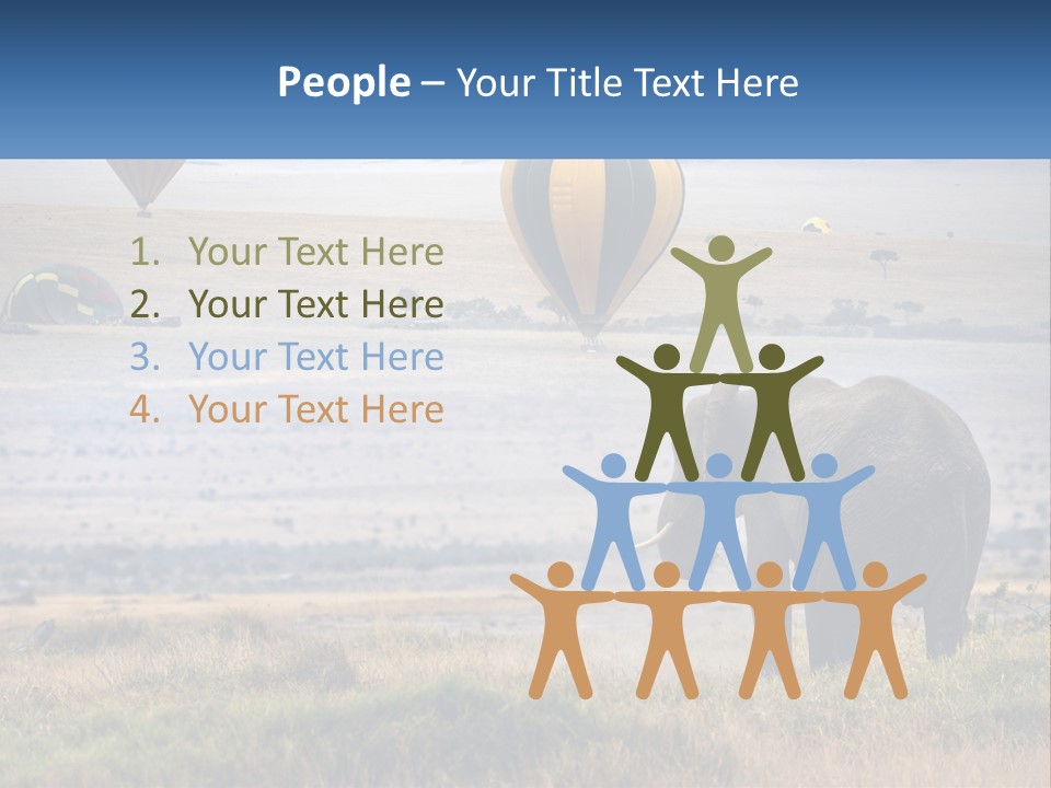 House Air Heat PowerPoint Template