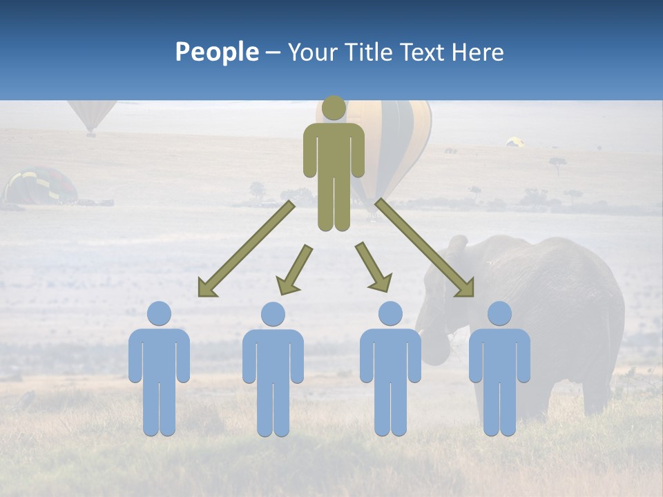 House Air Heat PowerPoint Template