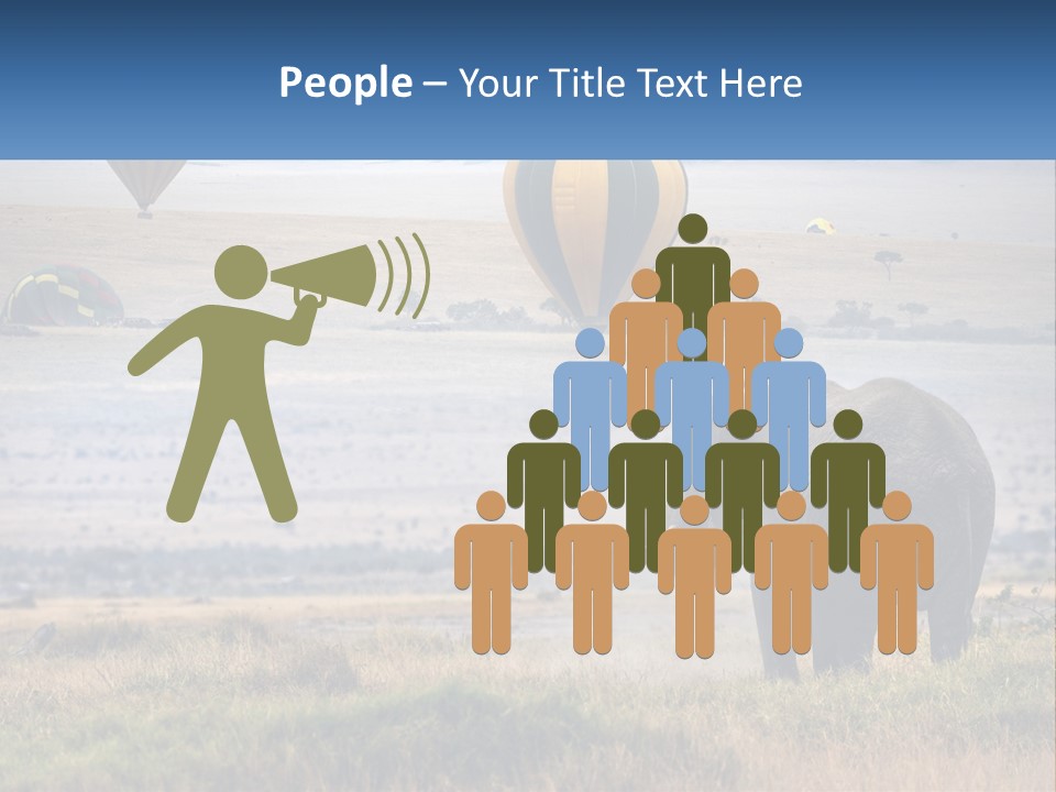 House Air Heat PowerPoint Template