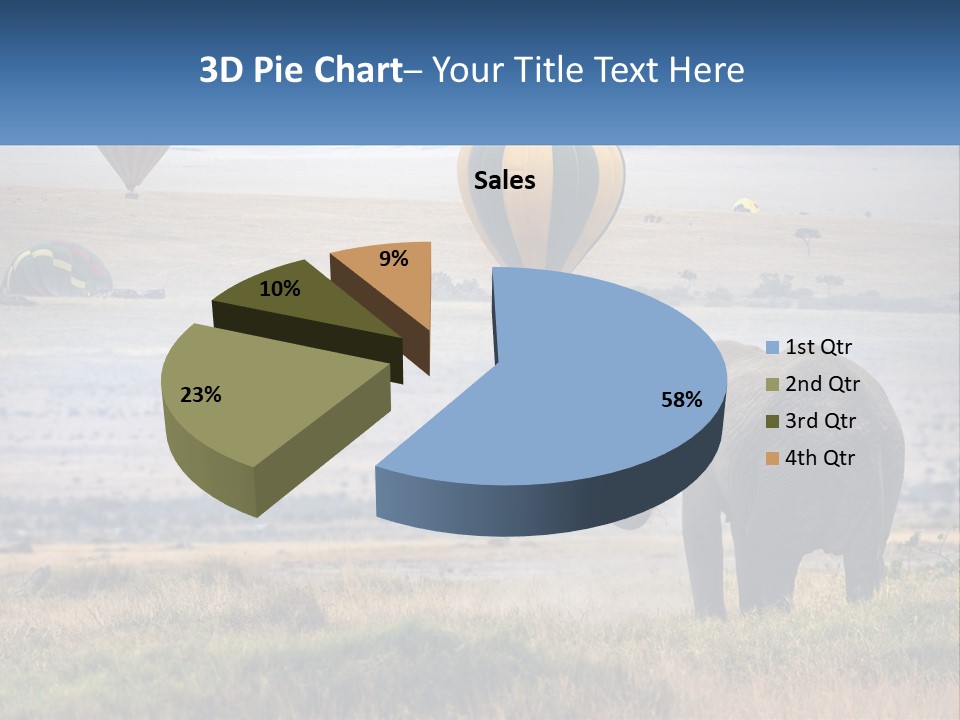 House Air Heat PowerPoint Template