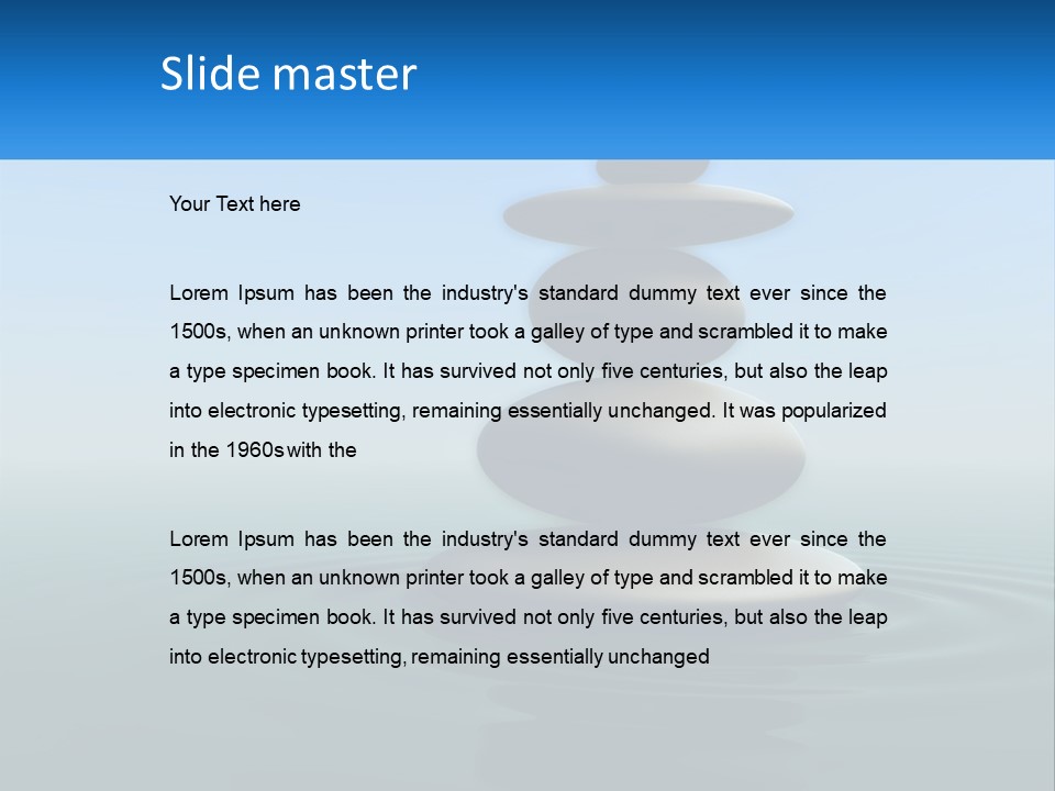 Part Home Conditioner PowerPoint Template