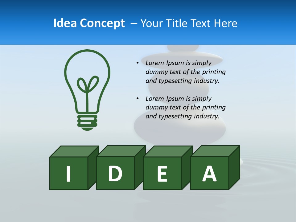 Part Home Conditioner PowerPoint Template