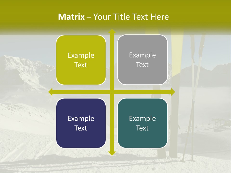Climate Cold Equipment PowerPoint Template