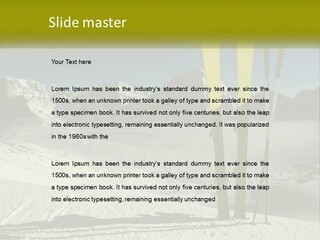 Climate Cold Equipment PowerPoint Template