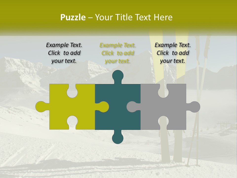 Climate Cold Equipment PowerPoint Template