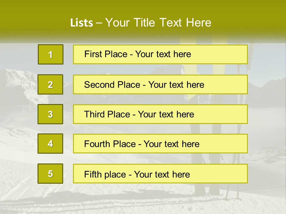 Climate Cold Equipment PowerPoint Template