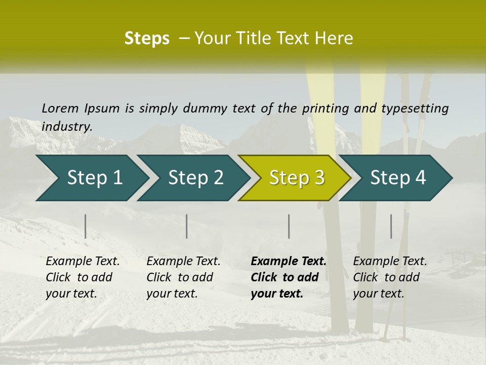 Climate Cold Equipment PowerPoint Template