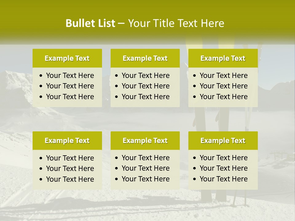 Climate Cold Equipment PowerPoint Template