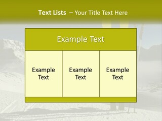 Climate Cold Equipment PowerPoint Template