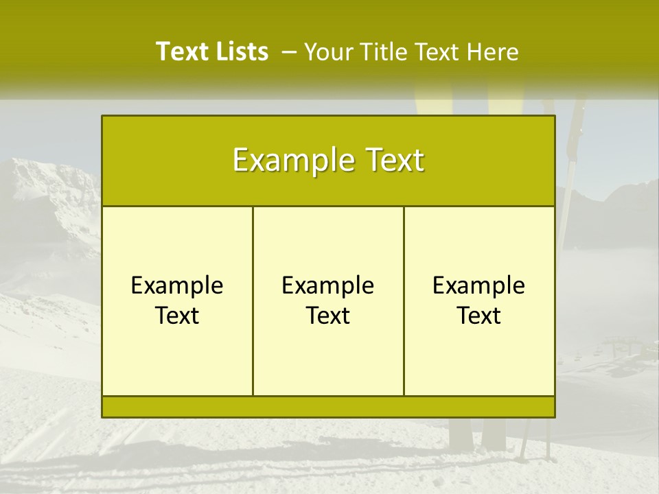 Climate Cold Equipment PowerPoint Template
