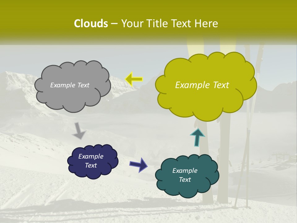 Climate Cold Equipment PowerPoint Template