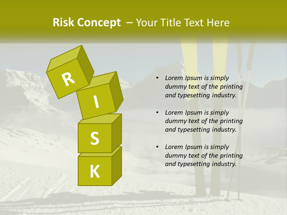 Climate Cold Equipment PowerPoint Template