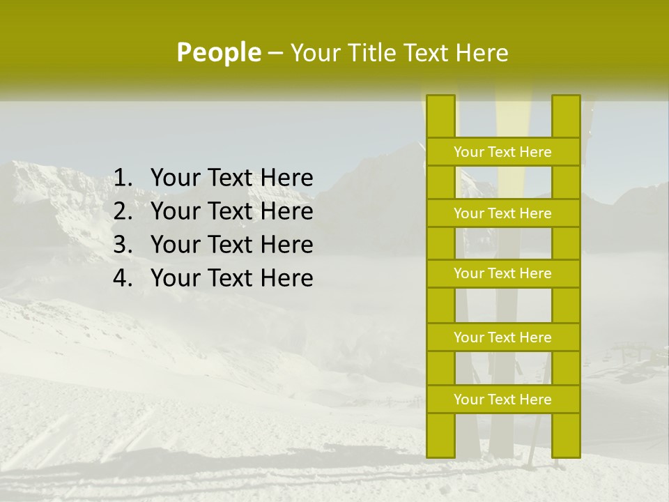 Climate Cold Equipment PowerPoint Template