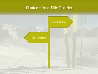Climate Cold Equipment PowerPoint Template