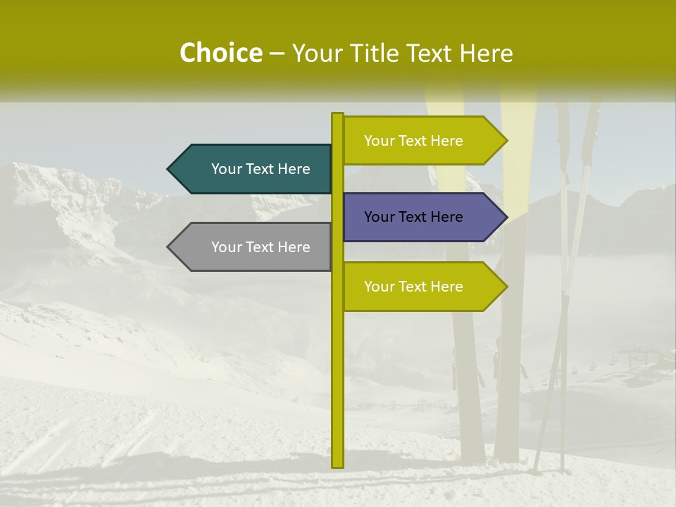 Climate Cold Equipment PowerPoint Template