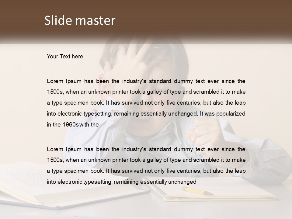 Home Supply Condition PowerPoint Template