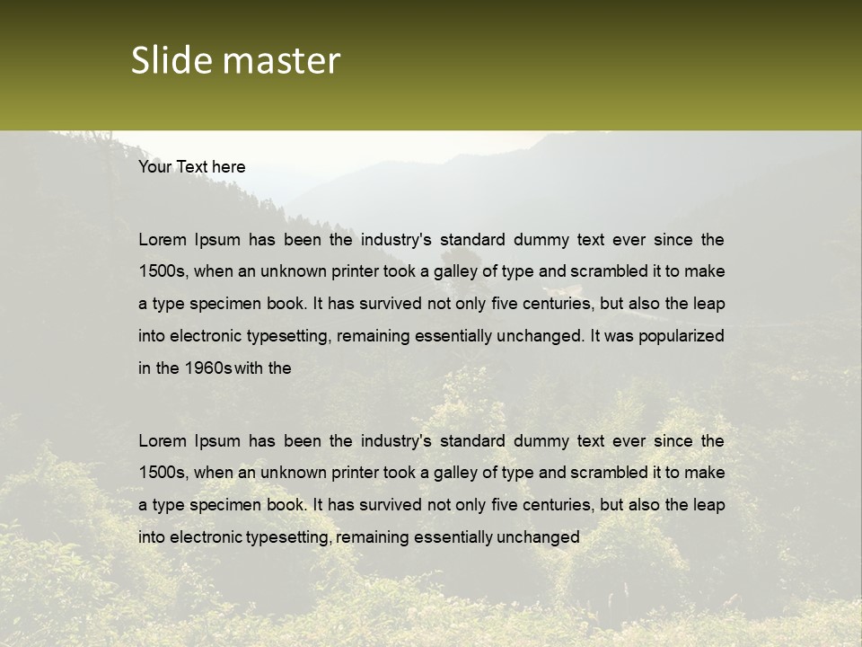 Supply Temperature Conditioner PowerPoint Template