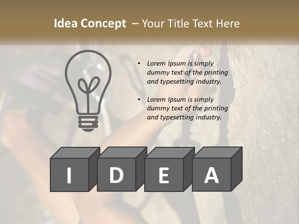 House Part Electricity PowerPoint Template