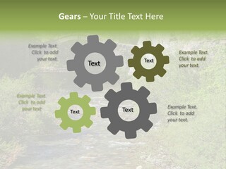 White Condition Power PowerPoint Template