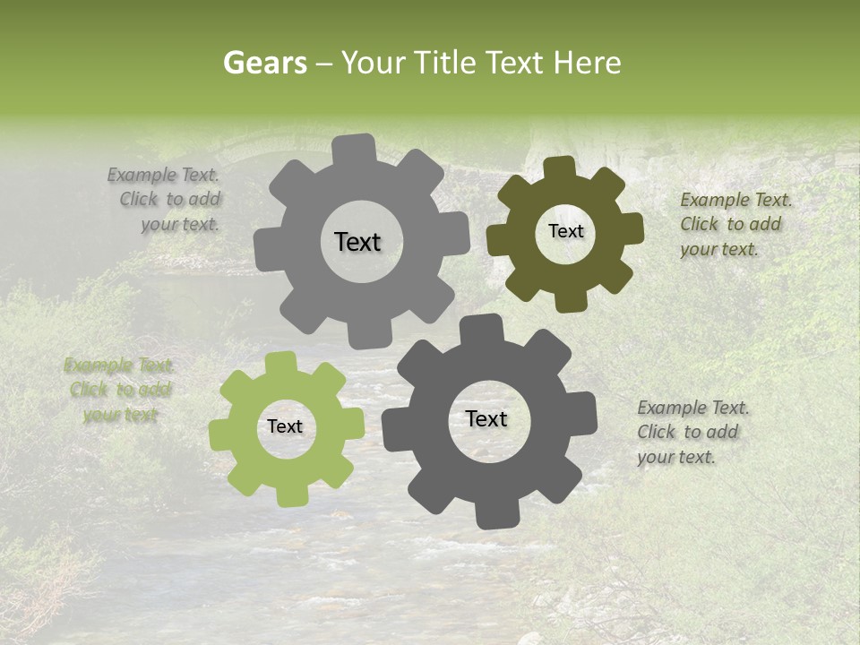 White Condition Power PowerPoint Template