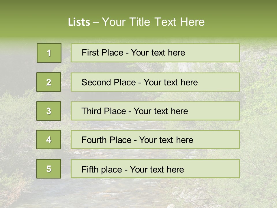 White Condition Power PowerPoint Template