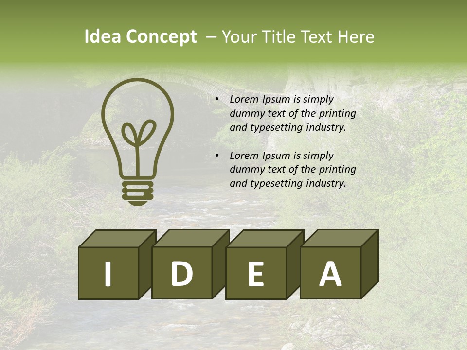 White Condition Power PowerPoint Template