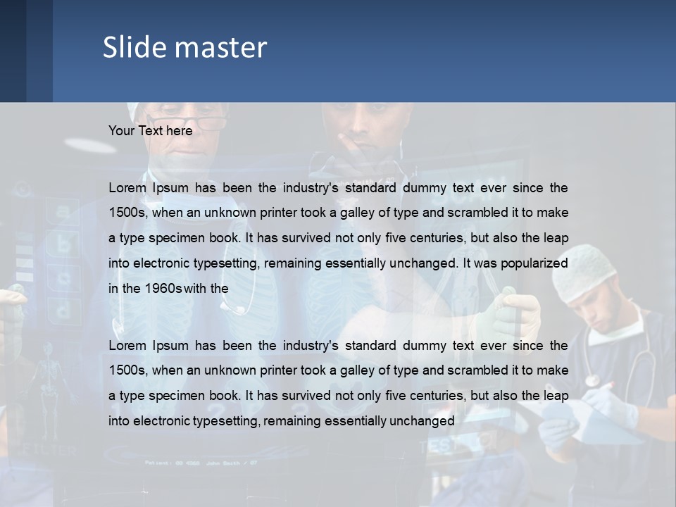 Industry System Condition PowerPoint Template