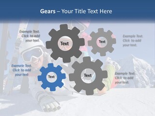 Part Electric Power PowerPoint Template