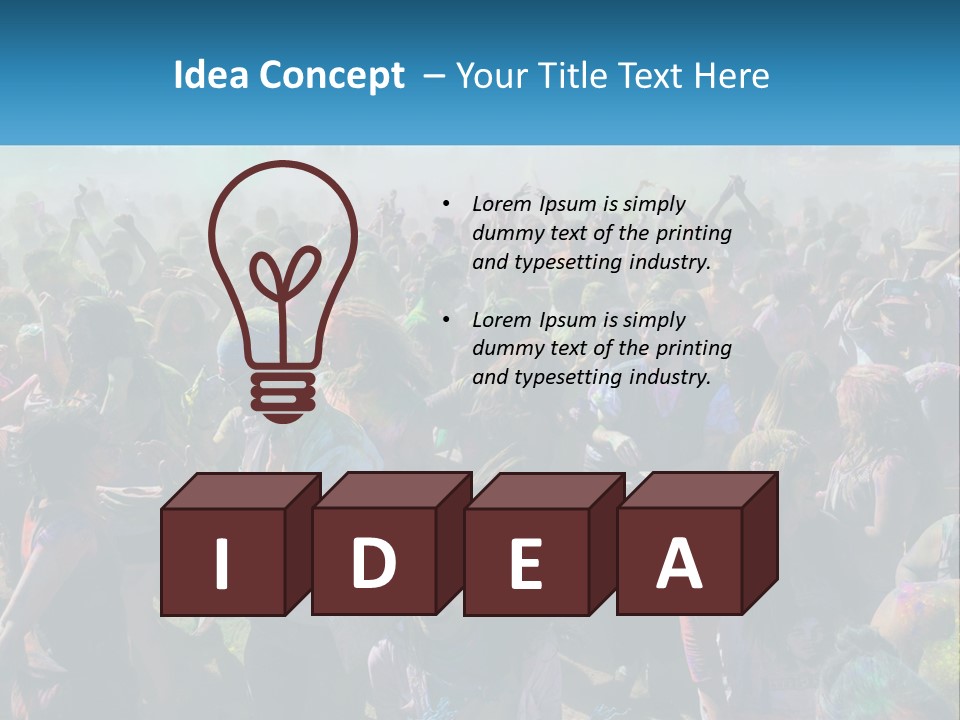 Industry Power Cold PowerPoint Template