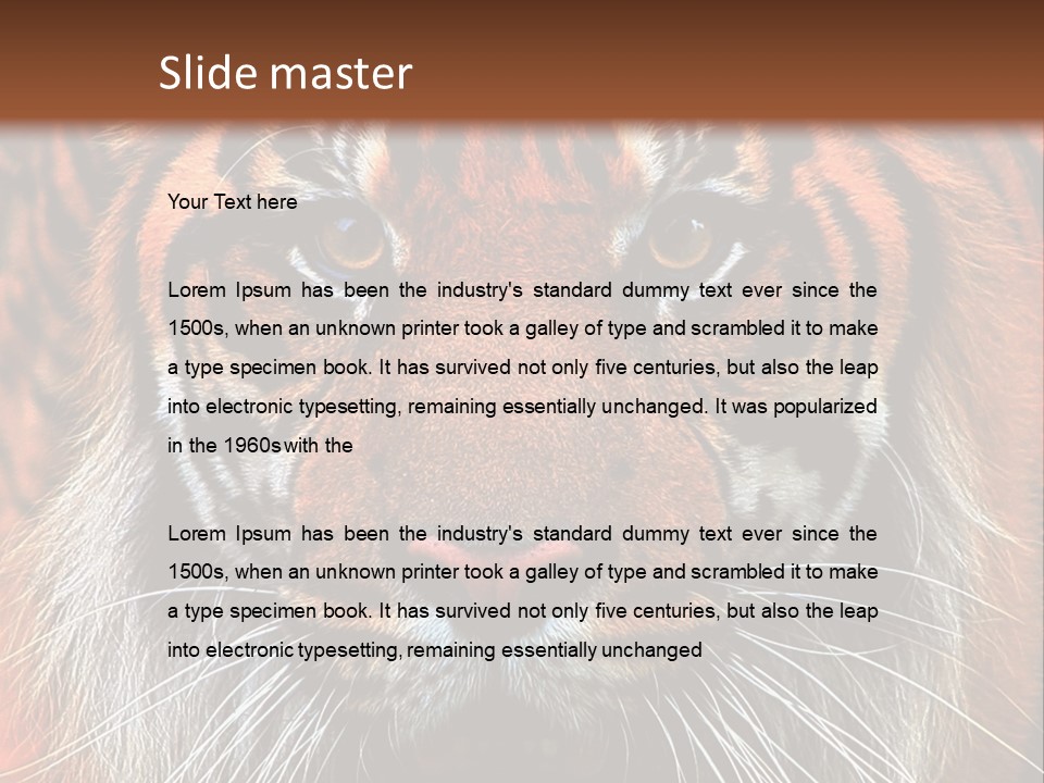 Energy Power Cool PowerPoint Template