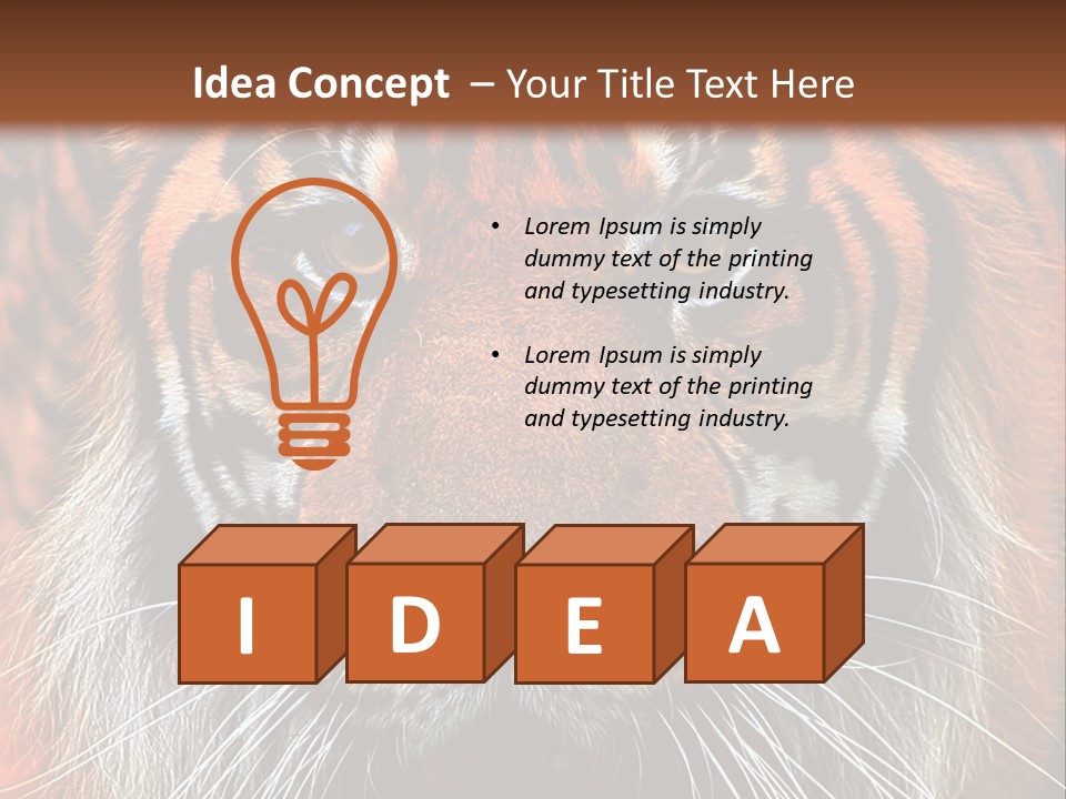 Energy Power Cool PowerPoint Template