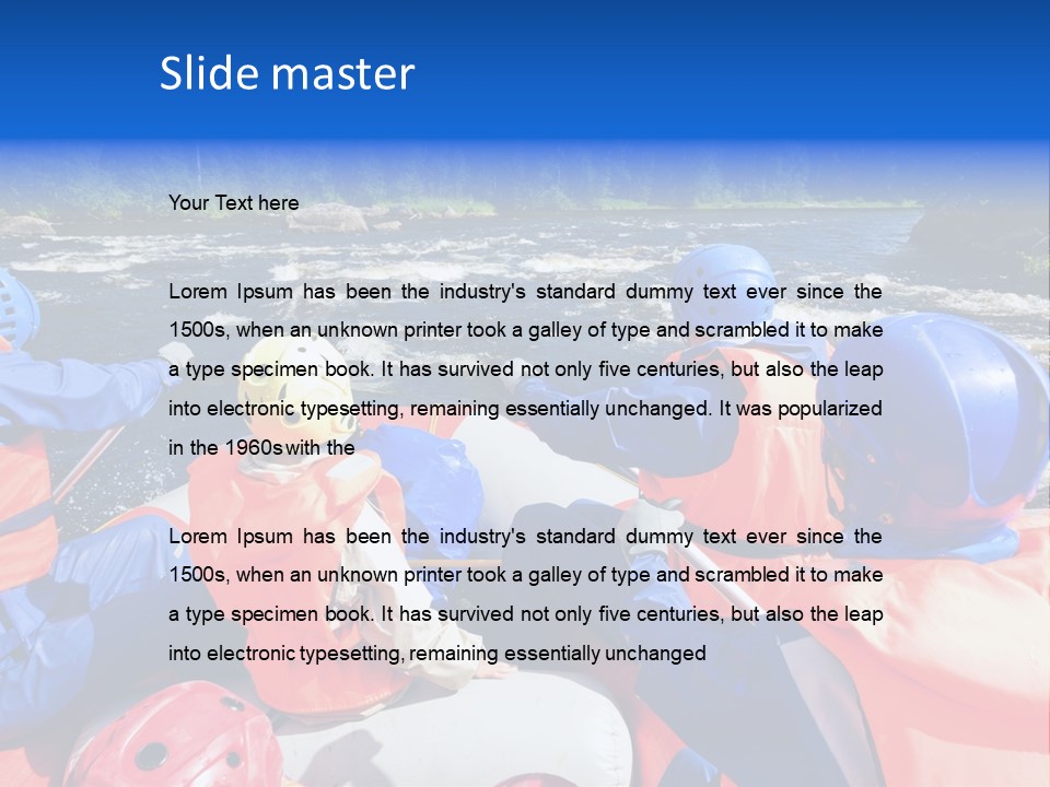 Conditioner Heat Industry PowerPoint Template