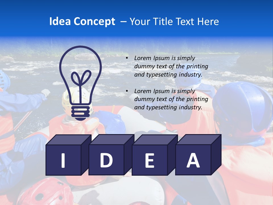 Conditioner Heat Industry PowerPoint Template