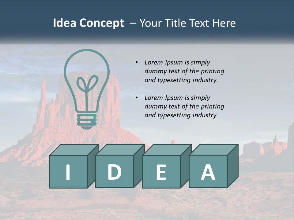 Power Switch Unit PowerPoint Template