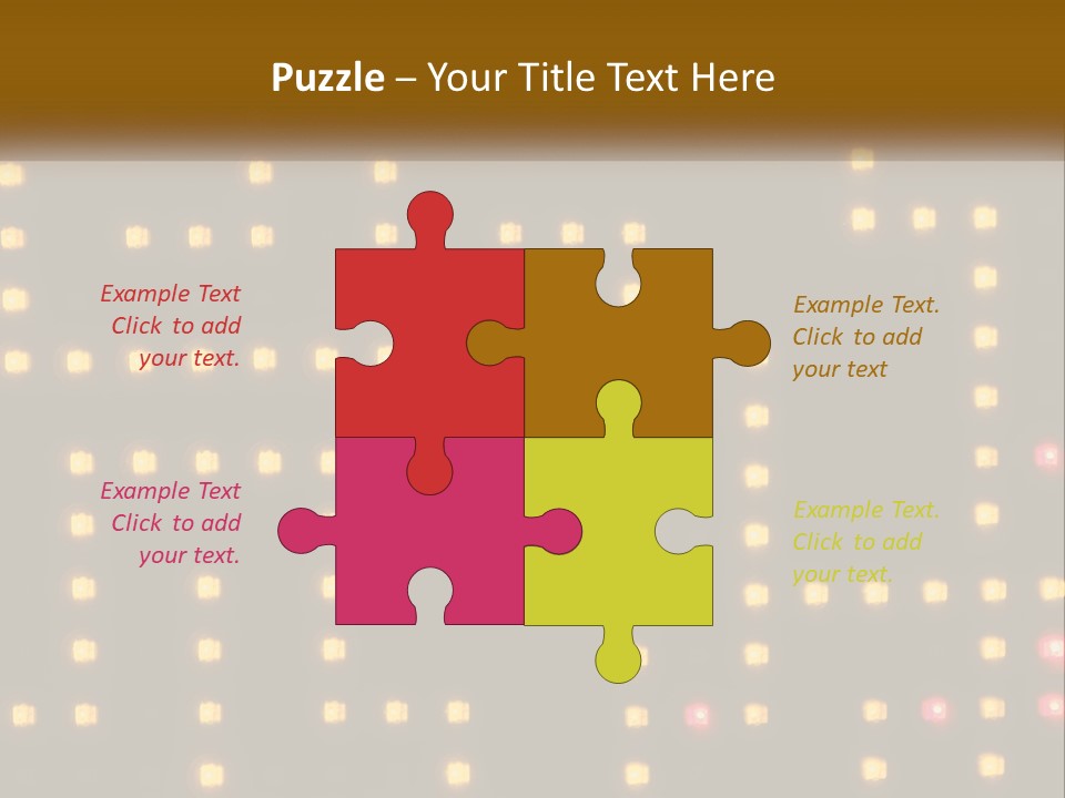 Electricity Home System PowerPoint Template