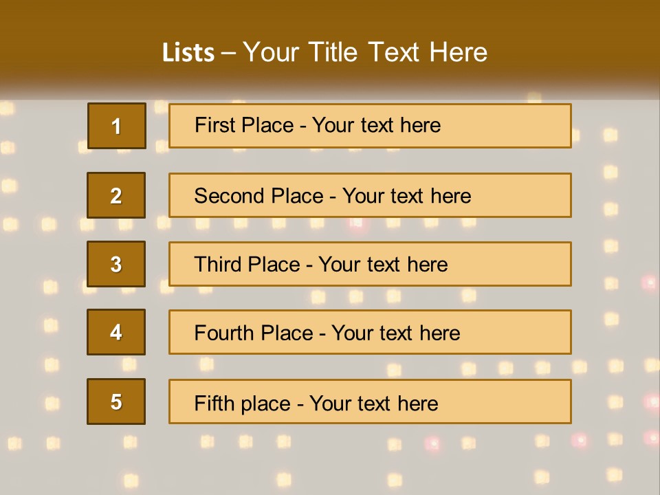 Electricity Home System PowerPoint Template